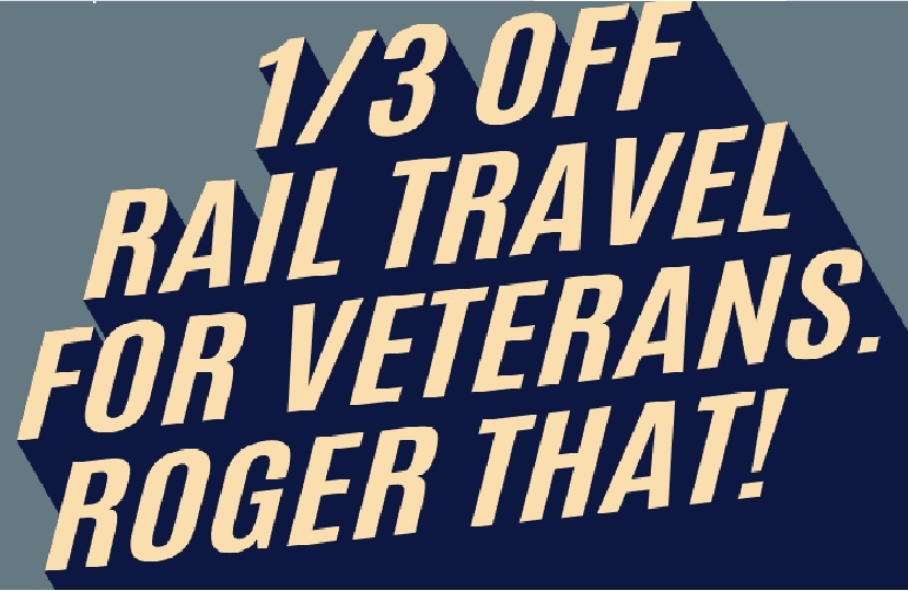 Veteran Railcard Poster