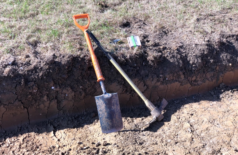 Lower Thames Crossing test trenches