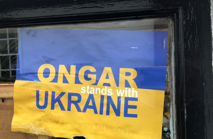 Supporting Ukraine in Ongar