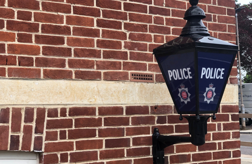 Brentwood Police Hub Lamp