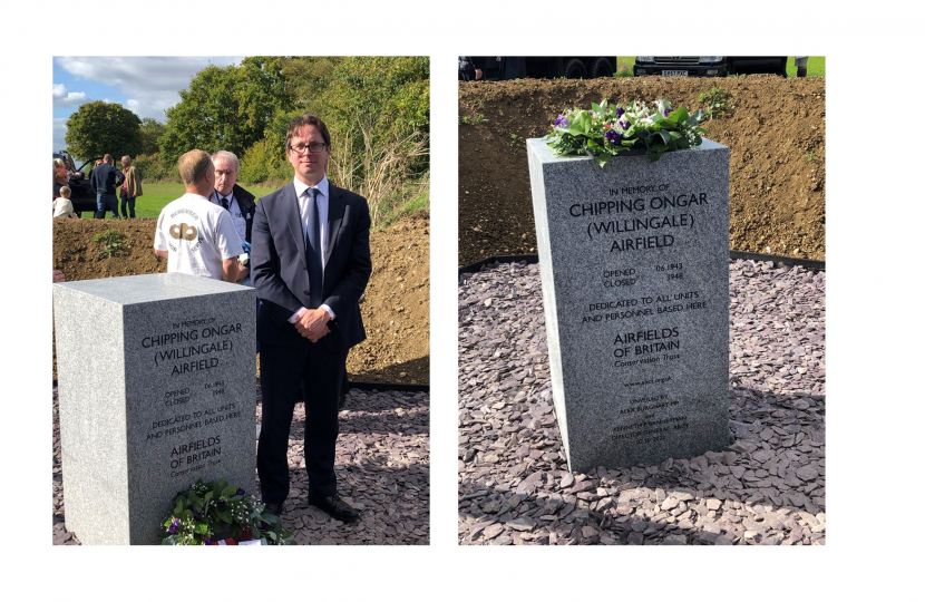 Chipping Ongar Airfield Memorial