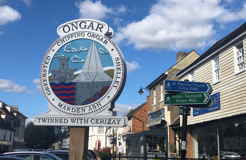 Ongar Town Sign