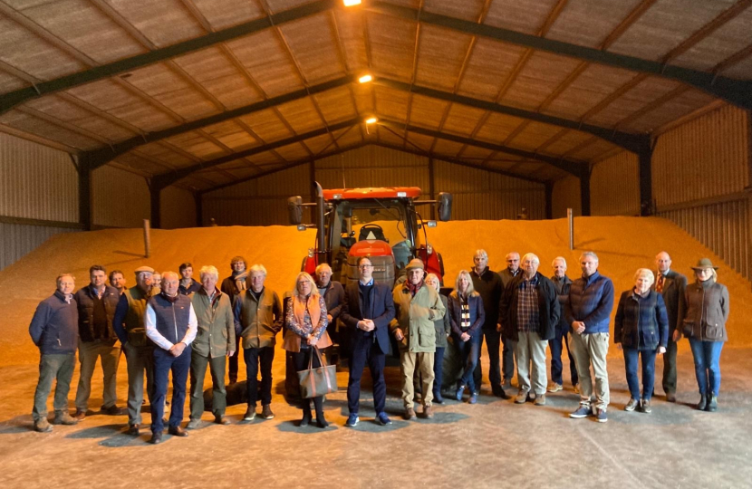 Alex Burghart MP with Brentwood and Ongar Farmers