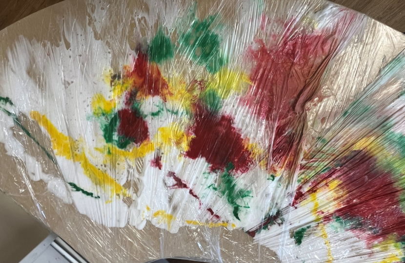 Messy Play at Larchwood Family Hub