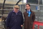 Alex Burghart MP and Jim Hoare, Brentwood Access Group