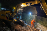 Network Rail Work at Ingatestone with NR consent