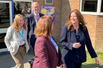 Education Secretary Gillian Keegan at Anglo European School