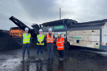 Alex Burghart MP at Envar Composting Site in Ongar