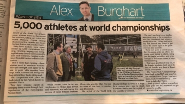 Alex Burghart writes for Brentwood Gazette