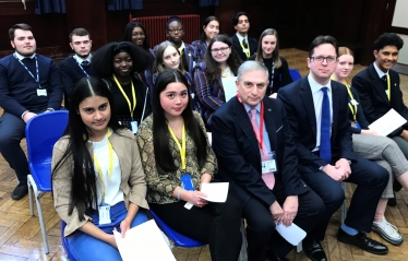 The Government Benches with Lee Scott and Alex Burghart MP