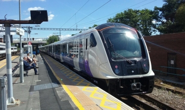 Elizabeth Line train at Shenfield