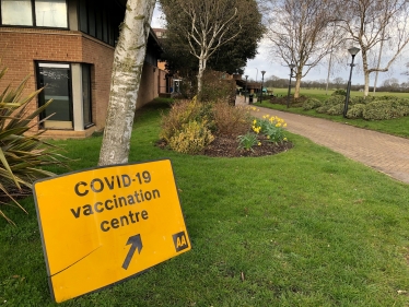 Brentwood Centre COVID-19 vaccination hub