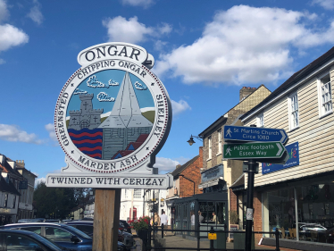 Ongar Town Sign